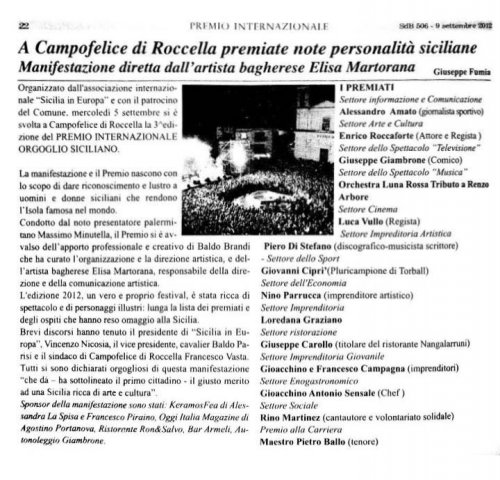 ritaglio di giornale
