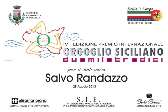 targa premio orgoglio siciliano 2013