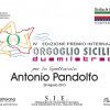 targa premio orgoglio siciliano 2013