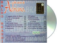 Album Sulle Orme di Adriano - Copertina B